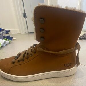 Ugg high top. Worn once.